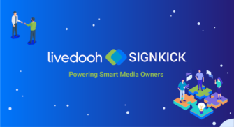 Розробники платформ LiveDOOH і Signkick об’єднуються