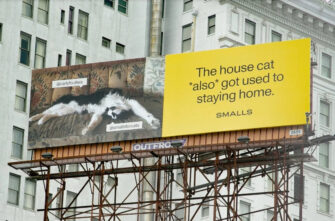 Котики в рекламі кормів Smalls хочуть, щоб їх господарі поменше швендяли по вулицях