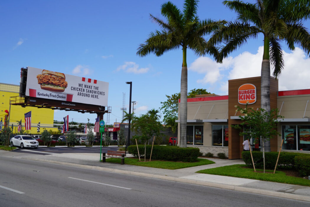 KFC claims territory