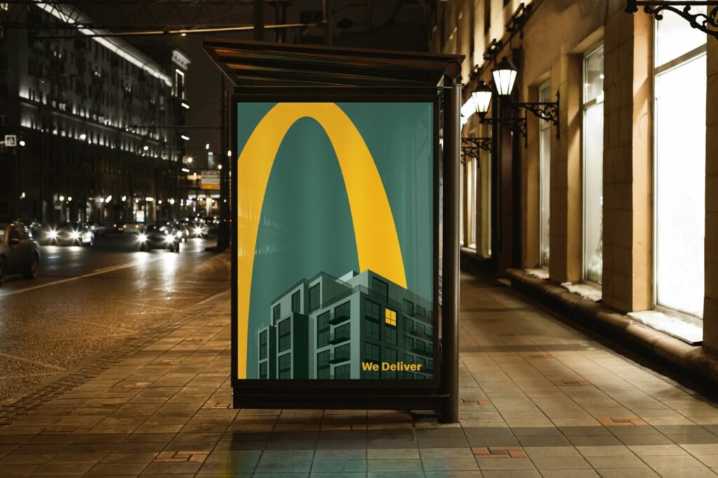 McDonald's-Lights-On-billboard
