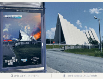 «Война будущего» рекламируется в Скандинавии апокалиптичной OOH-кампанией
