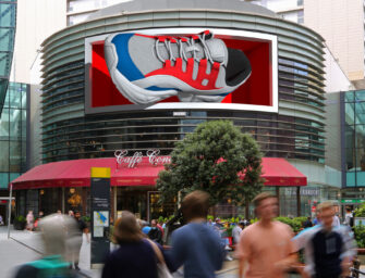 Ocean Outdoor освоил анаморфную рекламу