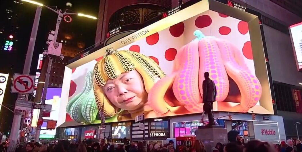 Louis Vuitton Kusama billboard
