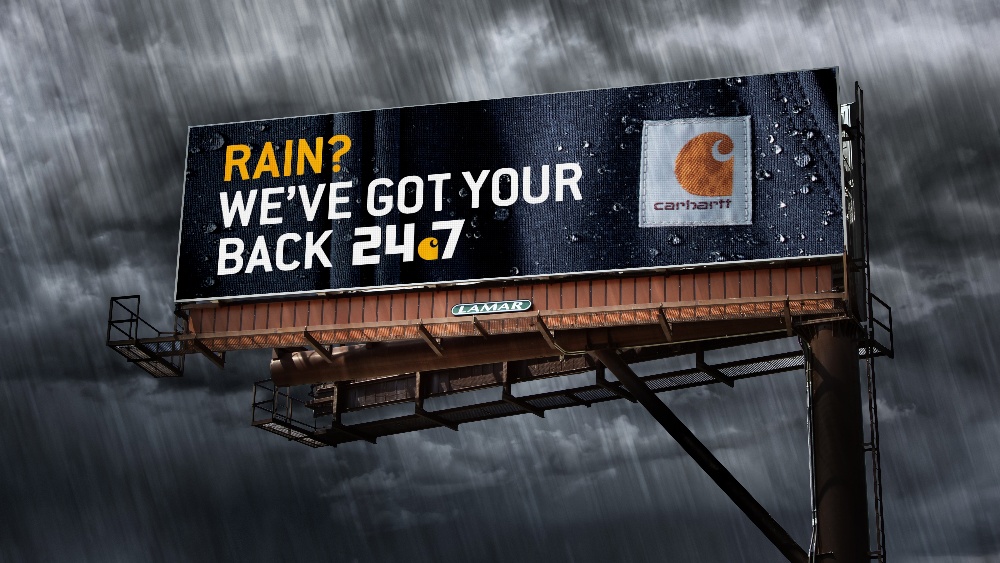 Carhartt billboard