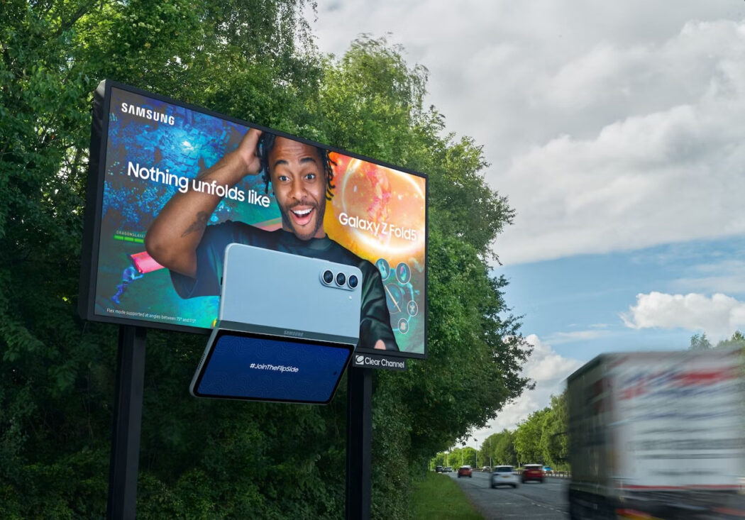 Samsung Galaxy Z Fold5 billboard