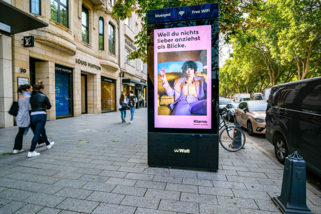 Klarna billboard