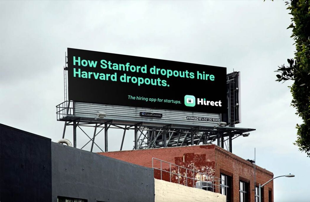 Hirect billboard