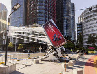 Playstation Australia створив видовищну інсталяцію до виходу відеогри Spider-Man 2